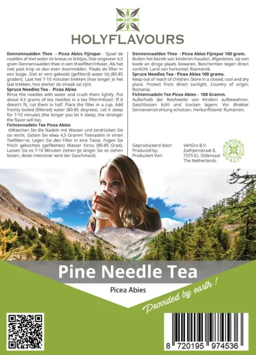 Fijnspar Dennennaalden Thee Picea Abies