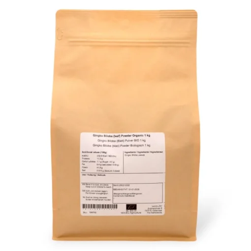 Gingko Biloba (blad) Poeder Biologisch