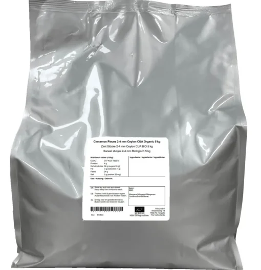 Kaneel Stukjes 2-4 mm Ceylon CUA Biologisch