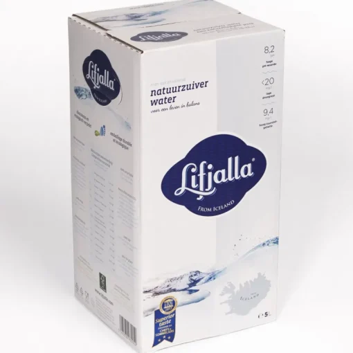 Lifjalla Gletcherwater Bag-in-Box 5L pallet 152 stuks
