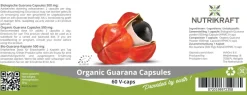 Nutrikraft - Guarana Capsules 500mg Biologisch